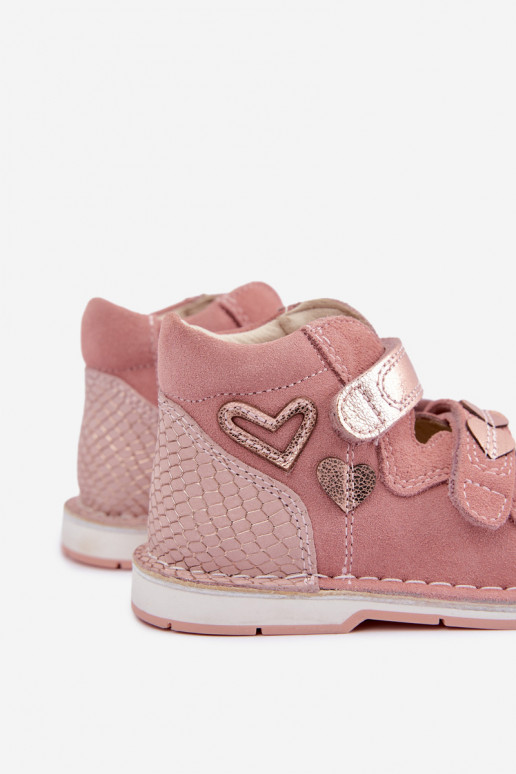 Damen Sandalen für Kinder Bartek 8550069 in Rosa