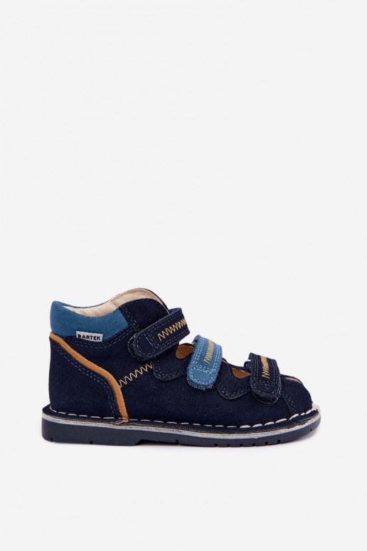 Damen Sandalen für Jungen Bartek 8920061 in Dunkelblau