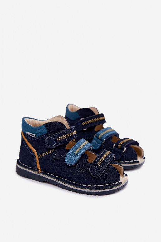 Damen Sandalen für Jungen Bartek 8920061 in Dunkelblau