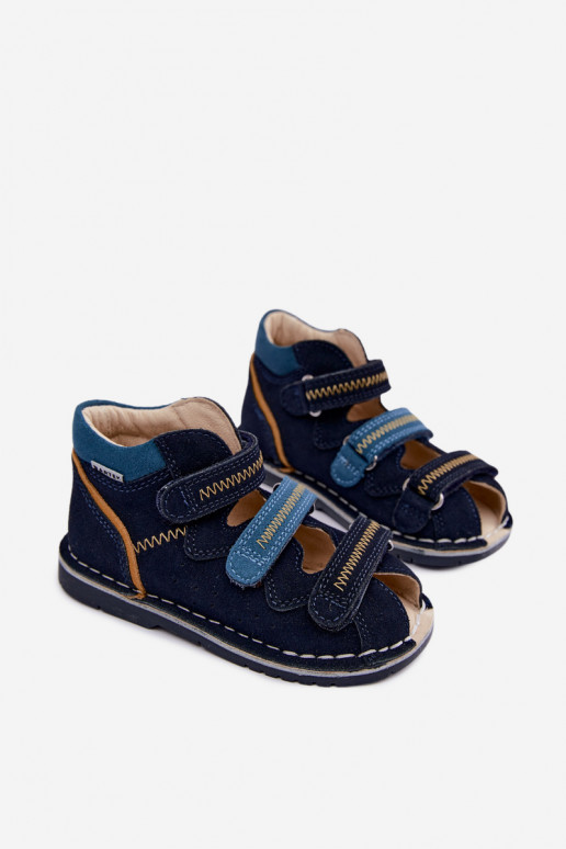 Damen Sandalen für Jungen Bartek 8920061 in Dunkelblau