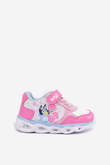 Kinder Sneaker Bluey mit glitzernder Sohle 8704215 in Rosa 2