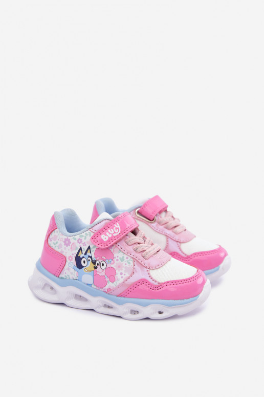 Kinder Sneaker Bluey mit glitzernder Sohle 8704215 in Rosa