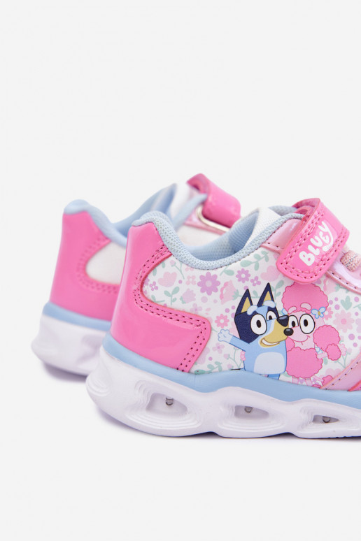 Kinder Sneaker Bluey mit glitzernder Sohle 8704215 in Rosa