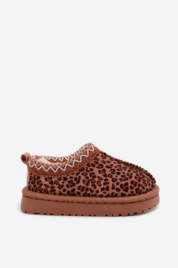Kinder Schneestiefel mit Leopardenmuster Ysmerine 2