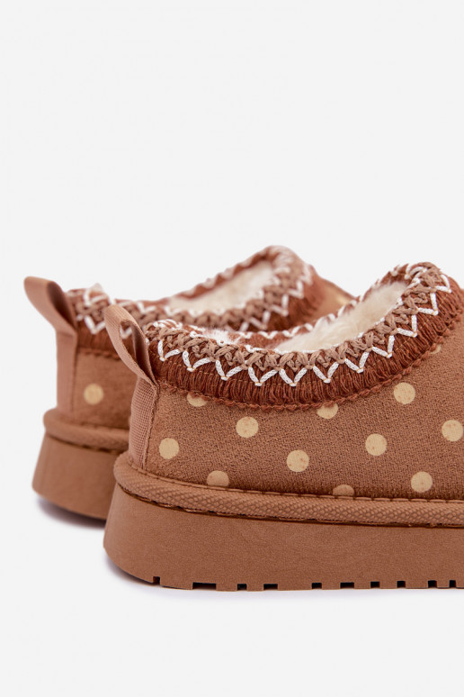 Kinder Schneestiefel in Braun Ysmerine