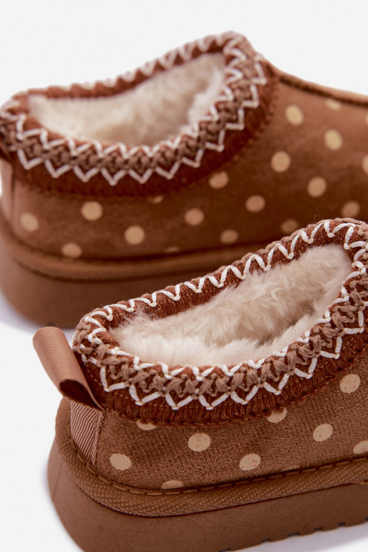 Kinder Schneestiefel in Braun Ysmerine