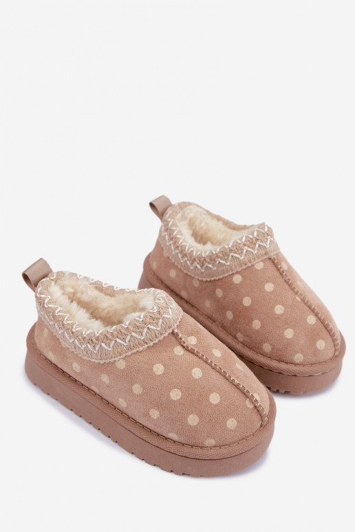 Kinder Schneestiefel in Sand Ysmerine