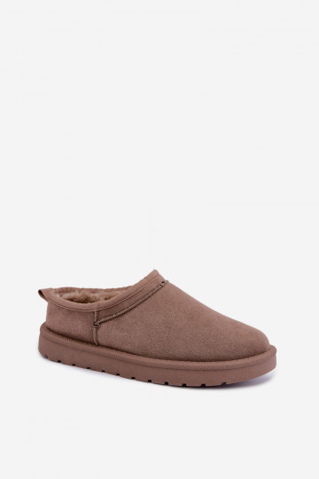Niedrig Schneestiefel Feminin Beige Rosmina