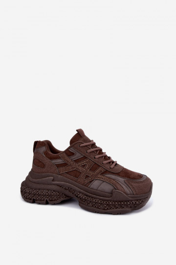 Sneakers Stilvollllschuhe Feminin Mit Dekoration CzekoladoZue Amselle