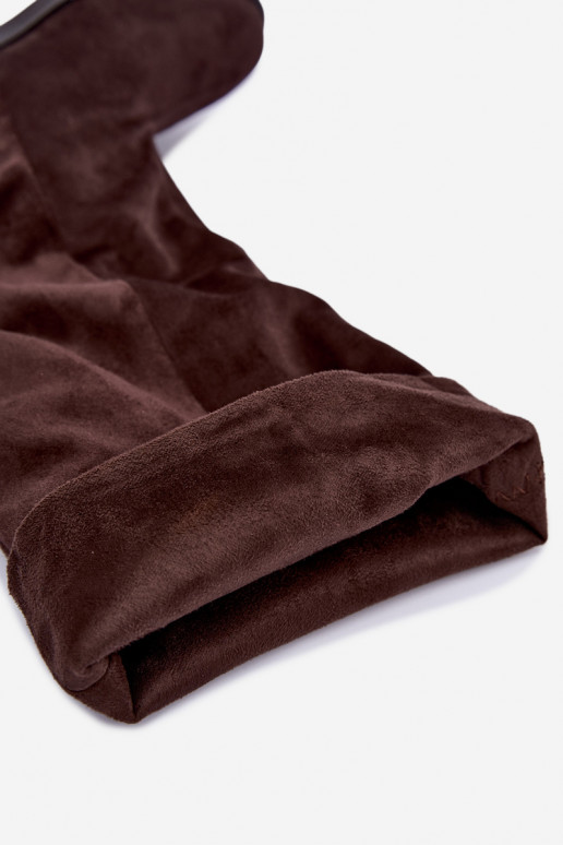 Ein überzeugendes Stilvollll Stiefel mit breiten Absätzen CzekoladoZue Pavellea