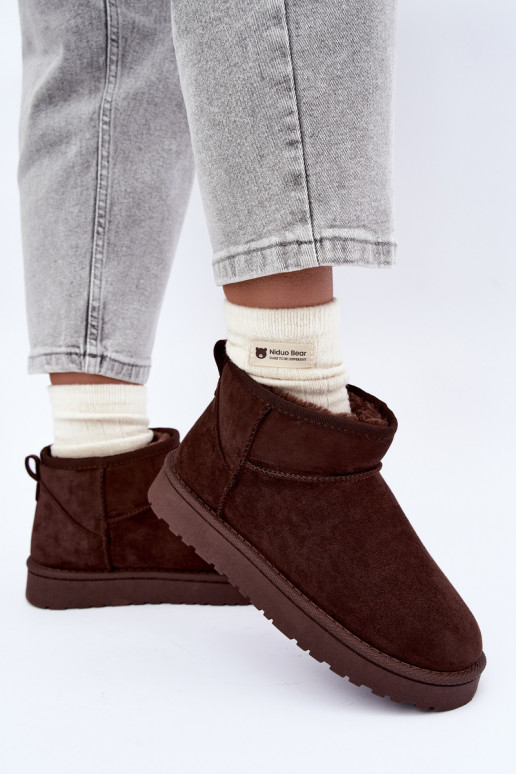 Damen Schneestiefel CzekoladoĮe Rosienne