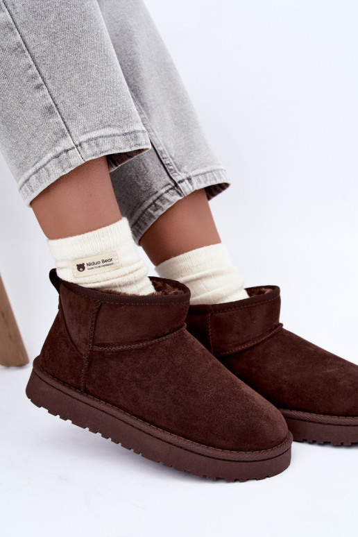 Damen Schneestiefel CzekoladoĮe Rosienne