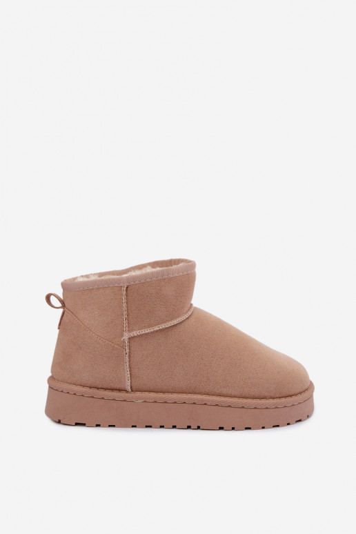 Damen Schneestiefel in Sandfarbe Rosienne