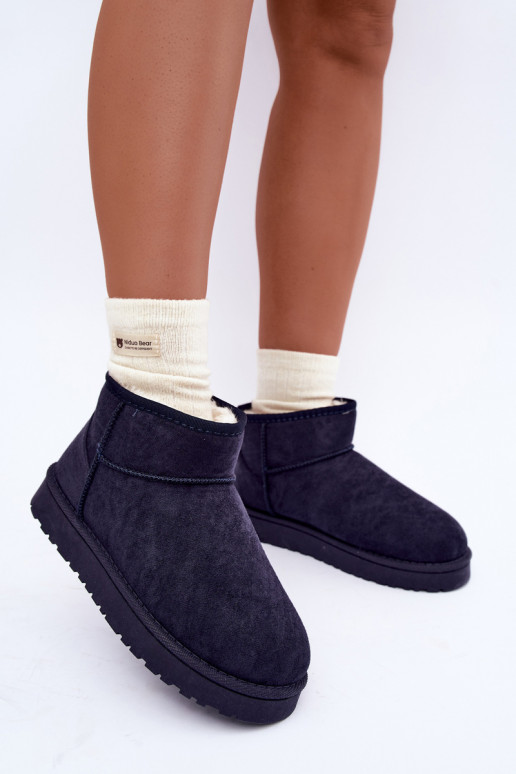 Damen Schneestiefel in dunkelblauer Farbe Rosienne
