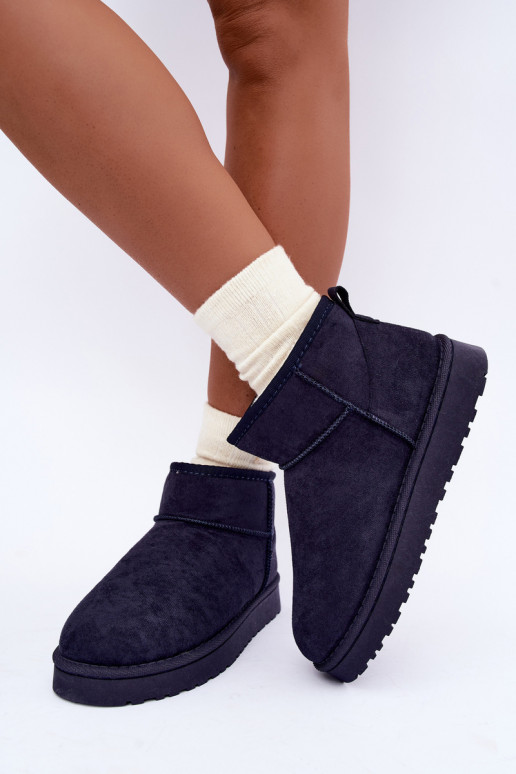 Damen Schneestiefel in dunkelblauer Farbe Rosienne