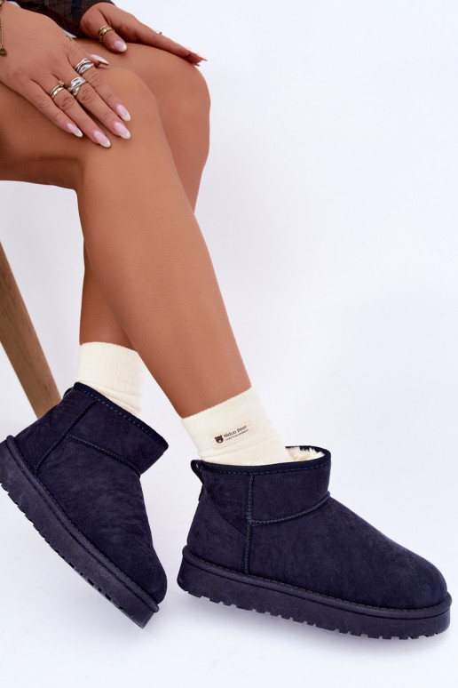 Damen Schneestiefel in dunkelblauer Farbe Rosienne