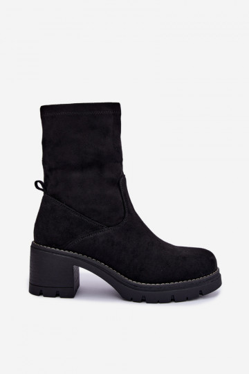 Damen Stiefeletten in schwarzer Farbe Meldrenelle 2