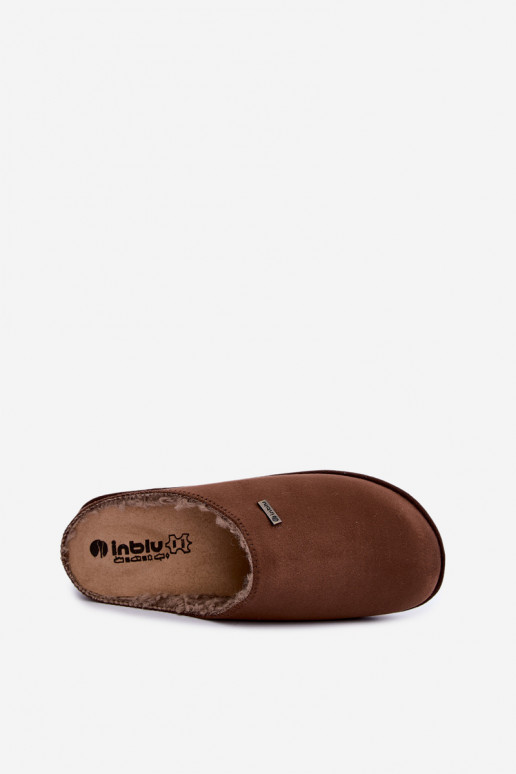 Damenhausschuhe Inblu CS000034 dunkelbraun