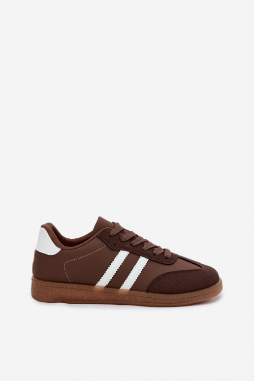 Damen Sneaker in Schokoladenfarbe Seabell