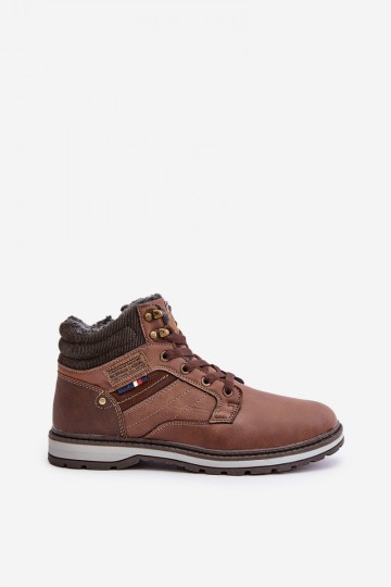 Herren isolierte Stiefel in brauner Farbe McBraun 2