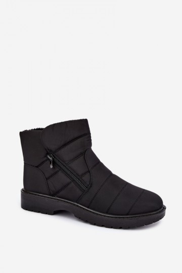 Herren Schneestiefel in schwarzer Farbe Tai turilric