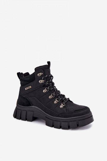 gefütterte Damenschuhe Lee Cooper LCJ-26-31-4580 in schwarz