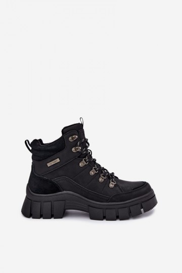 gefütterte Damenschuhe Lee Cooper LCJ-26-31-4580 in schwarz 2