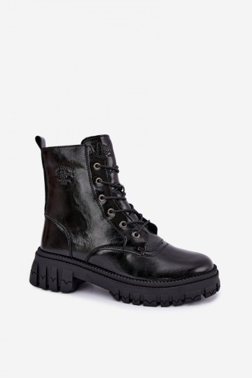 gefütterte Arbeitsstiefeletten Lee Cooper LCJ-26-16-4696 in schwarz