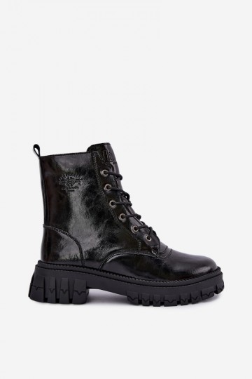gefütterte Arbeitsstiefeletten Lee Cooper LCJ-26-16-4696 in schwarz 2