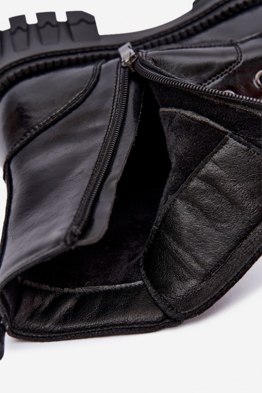gefütterte Arbeitsstiefeletten Lee Cooper LCJ-26-16-4696 in schwarz