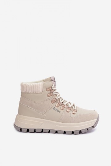 gefütterte Damenschuhe Lee Cooper LCJ-26-03-4525 in grau 2