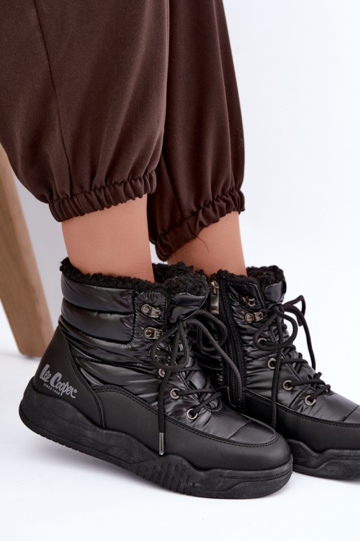 Schnürschuhe für den Schnee Lee Cooper LCJ-44-4562 in schwarz