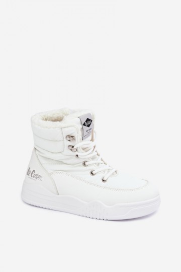 Schnürschuhe für den Schnee Lee Cooper LCJ-44-4563 in weiß