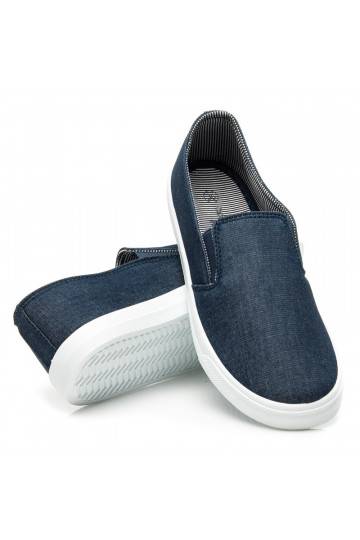 Denim-Slip-On-Schuhe DD371H.BL  - 1 2