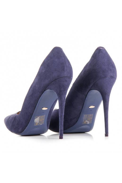 Indigofarbene Schuhe mit hohen Absätzen von BETLER 5005-33D.PU  - 5 Indigofarbene Schuhe mit hohen Absätzen von BETLER 5005-33D.PU  - 5