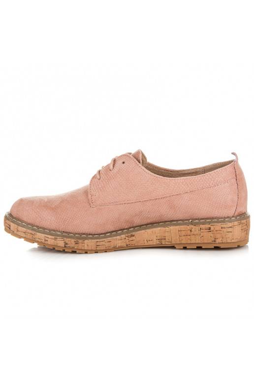 Rosa Halbschuhe VICES mit Korksohlen 7152-20P