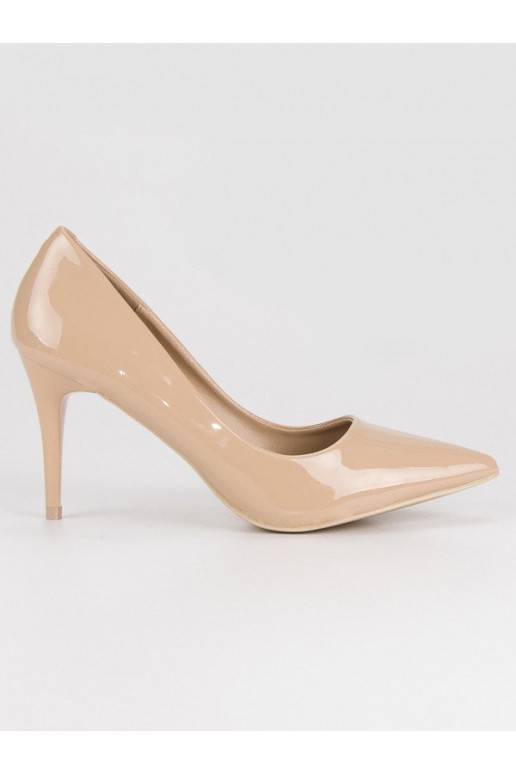 Beige Lack-High-Heels von Comer EL1611D.BE  - 3 Beige Lack-High-Heels von Comer EL1611D.BE  - 3