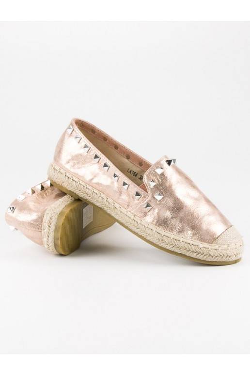 Forever Folie Rivet Espadrilles in Roségold LX164CHA  - 2 Forever Folie Rivet Espadrilles in Roségold LX164CHA  - 2