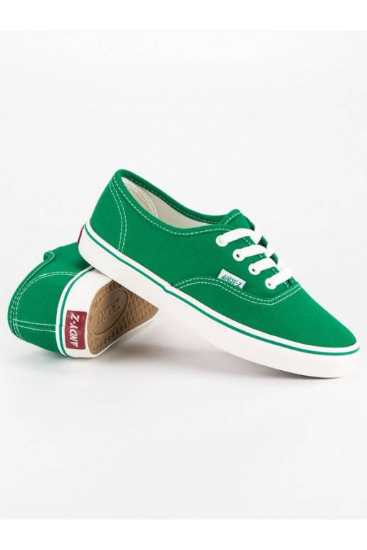 Grüne Damen-Freizeitschuhe Andy Z A8865GR  - 1 Grüne Damen-Freizeitschuhe Andy Z A8865GR  - 1