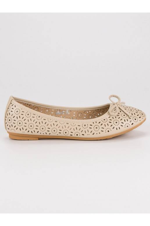 Beige Ballerinas Diamantique Sun Ornaments 9988-139BE  - 4