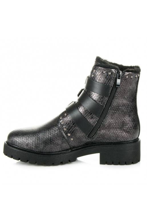 Stylische beheizte Betler-Schnallenstiefel JT39-2BR  - 5 Stylische beheizte Betler-Schnallenstiefel JT39-2BR  - 5