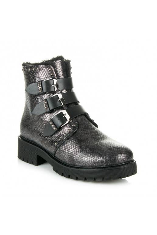 Stylische beheizte Betler-Schnallenstiefel JT39-2BR  - 6 Stylische beheizte Betler-Schnallenstiefel JT39-2BR  - 6