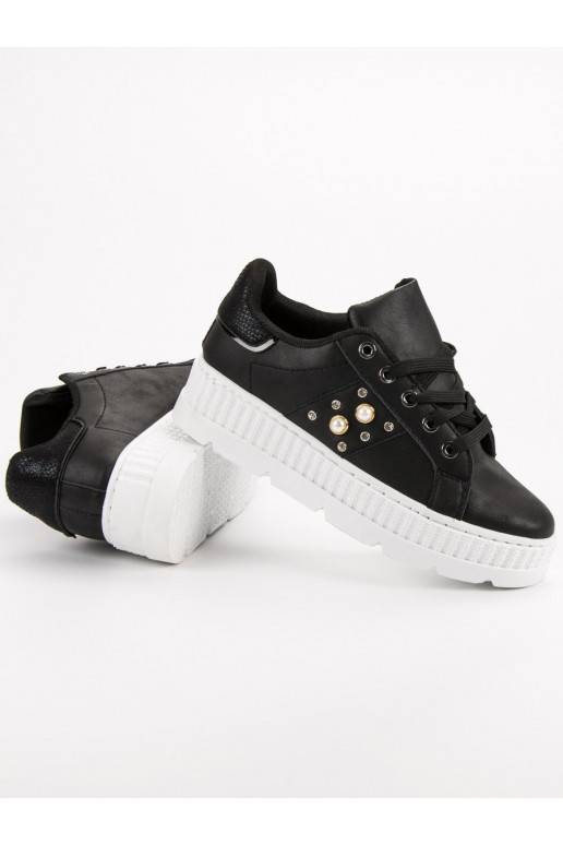 Schwarze Plateauschuhe  - 4 Schwarze Plateauschuhe  - 4