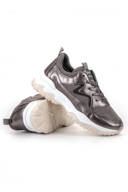 Graue Sportschuhe BRD9715GUN AX BOXING - 3 Graue Sportschuhe BRD9715GUN AX BOXING - 3