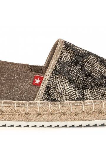 Espadrilles in Goldfarbe Big Star BAT_FF274A515 GOLD 2