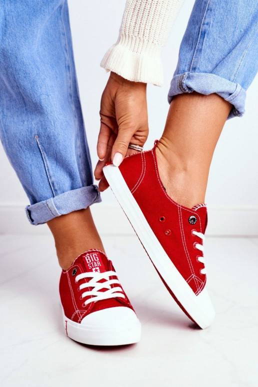 Damenschuhe Big Star rote Farbe... Damenschuhe Big Star rote Farbe...