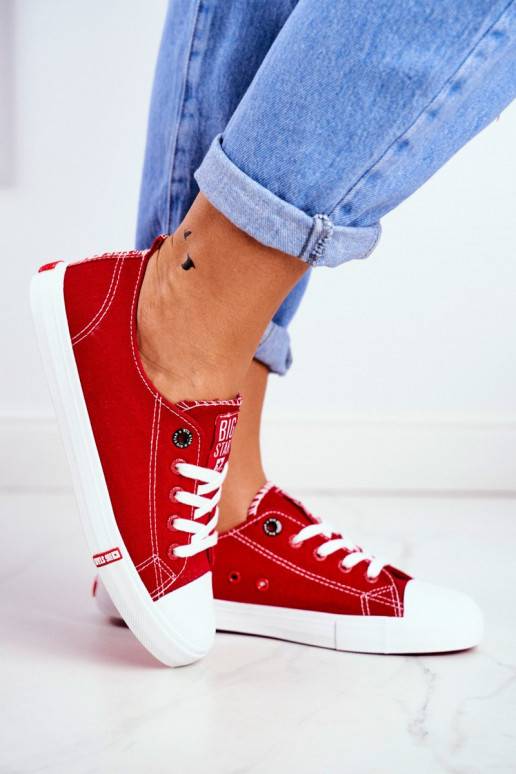 Damenschuhe Big Star rote Farbe... Damenschuhe Big Star rote Farbe...
