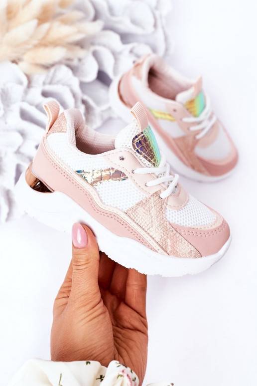 Pinke Game Time Kinder-Sneaker