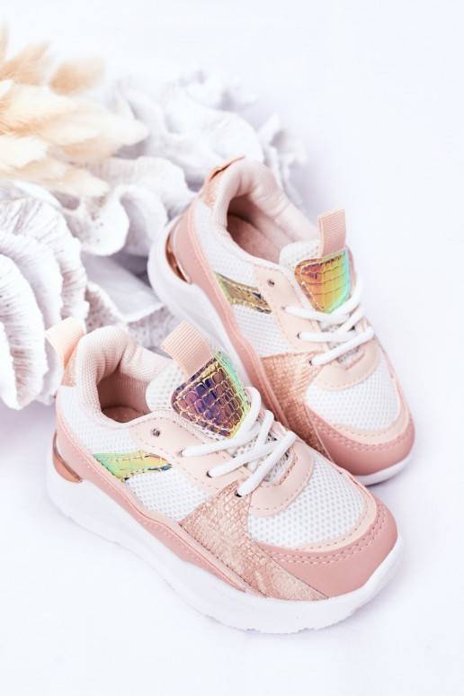 Pinke Game Time Kinder-Sneaker