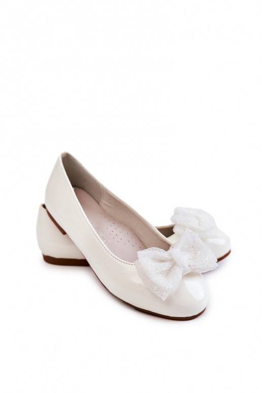 Kinderballerinas mit Lackeffekt und...